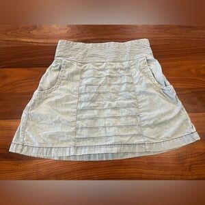 Stylish light denim Women's Skirt